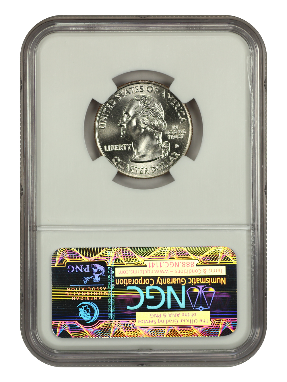 image for: 2009-D Northern Mariana Islands 25c NGC MS68