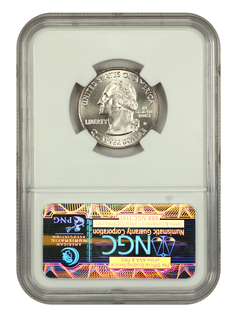 image for: 2009-D Northern Mariana Islands, Satin Finish 25c NGC MS69