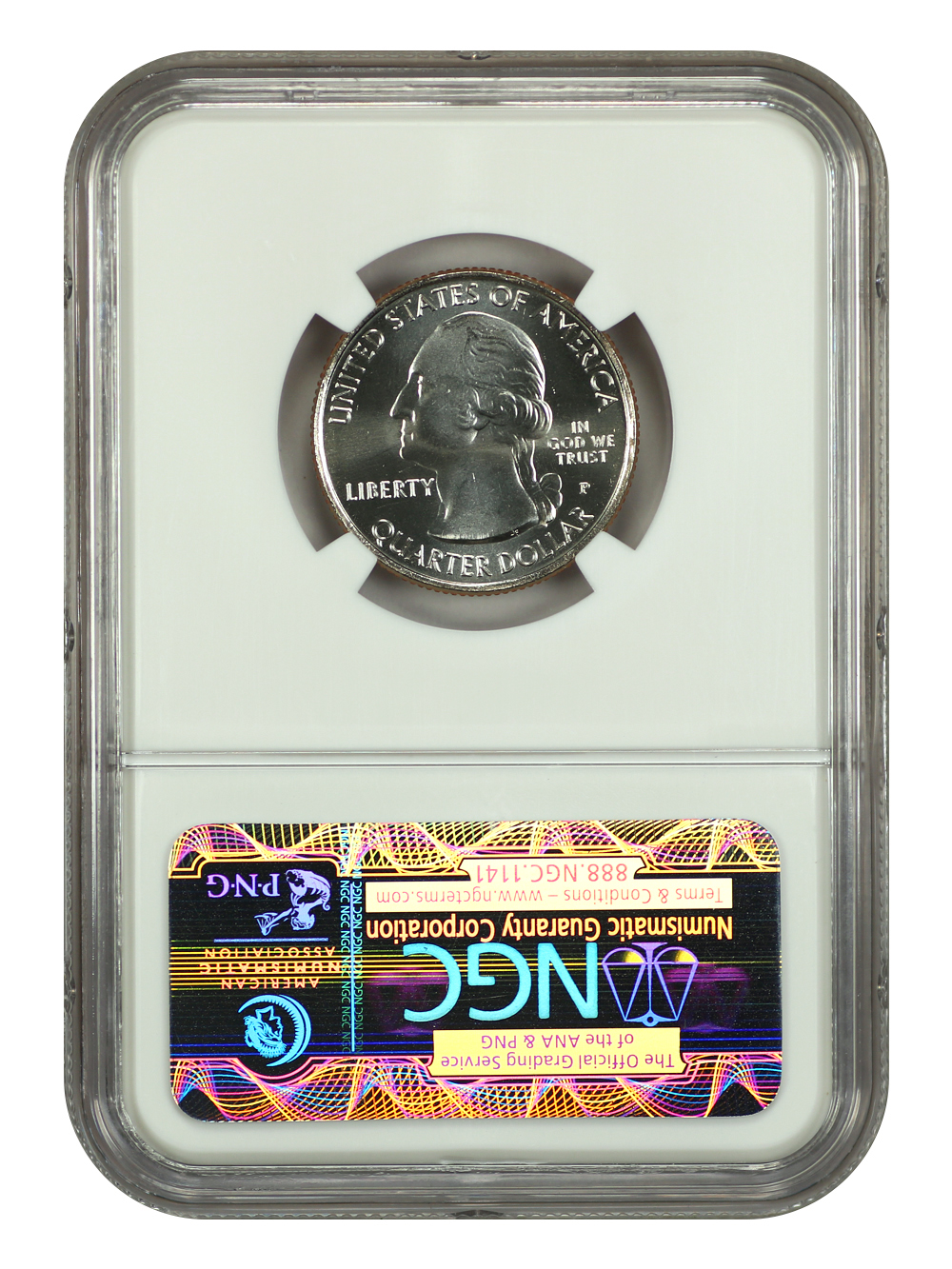 image for: 2013-P Fort McHenry 25c NGC MS68