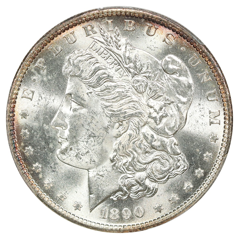 image for: 1890-S $1  PCGS MS63