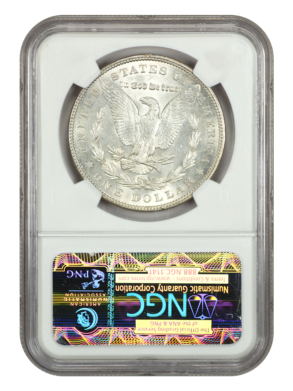 image for: 1902 $1 NGC MS62