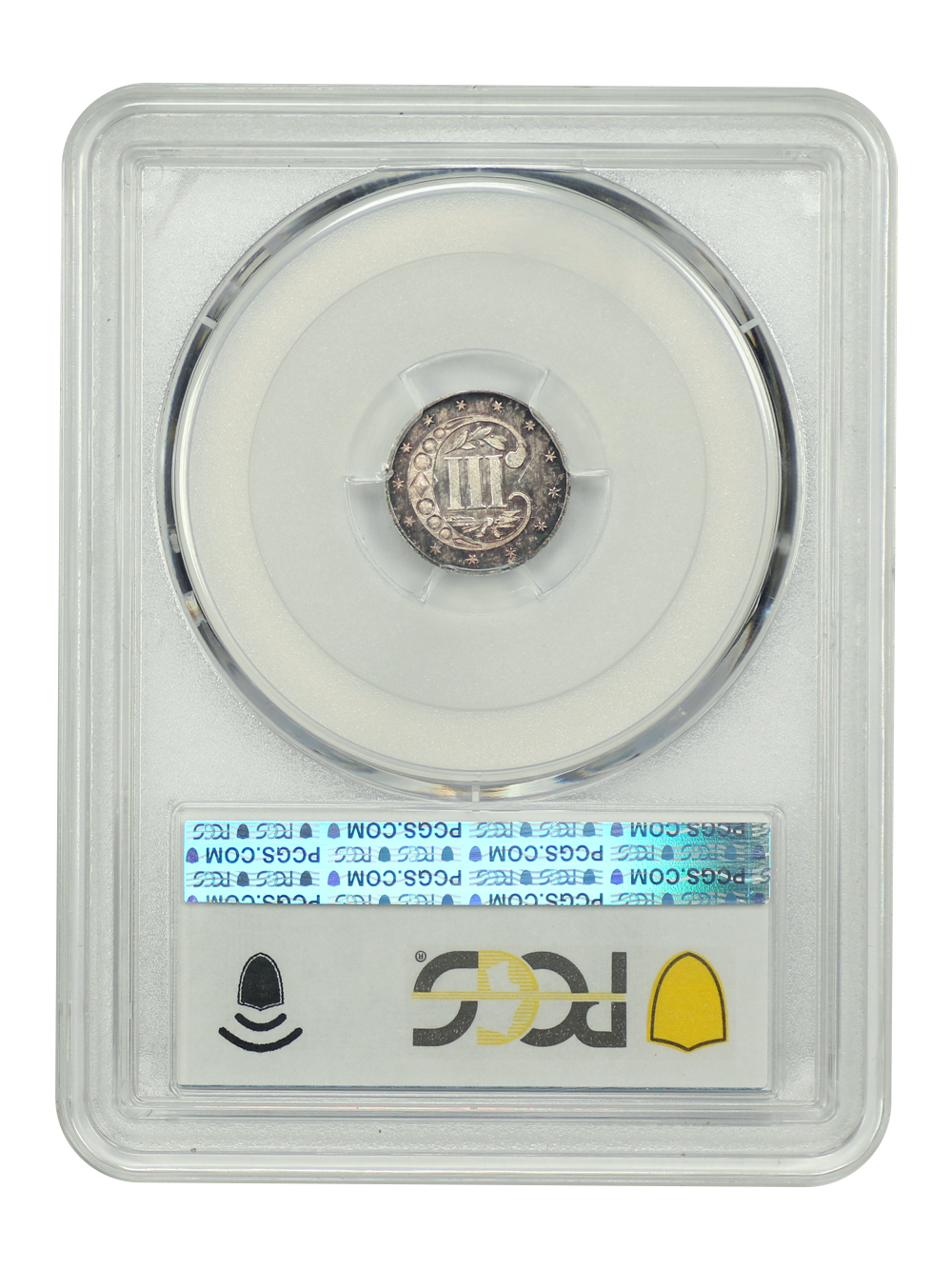 image for: 1865 3cS PCGS MS65