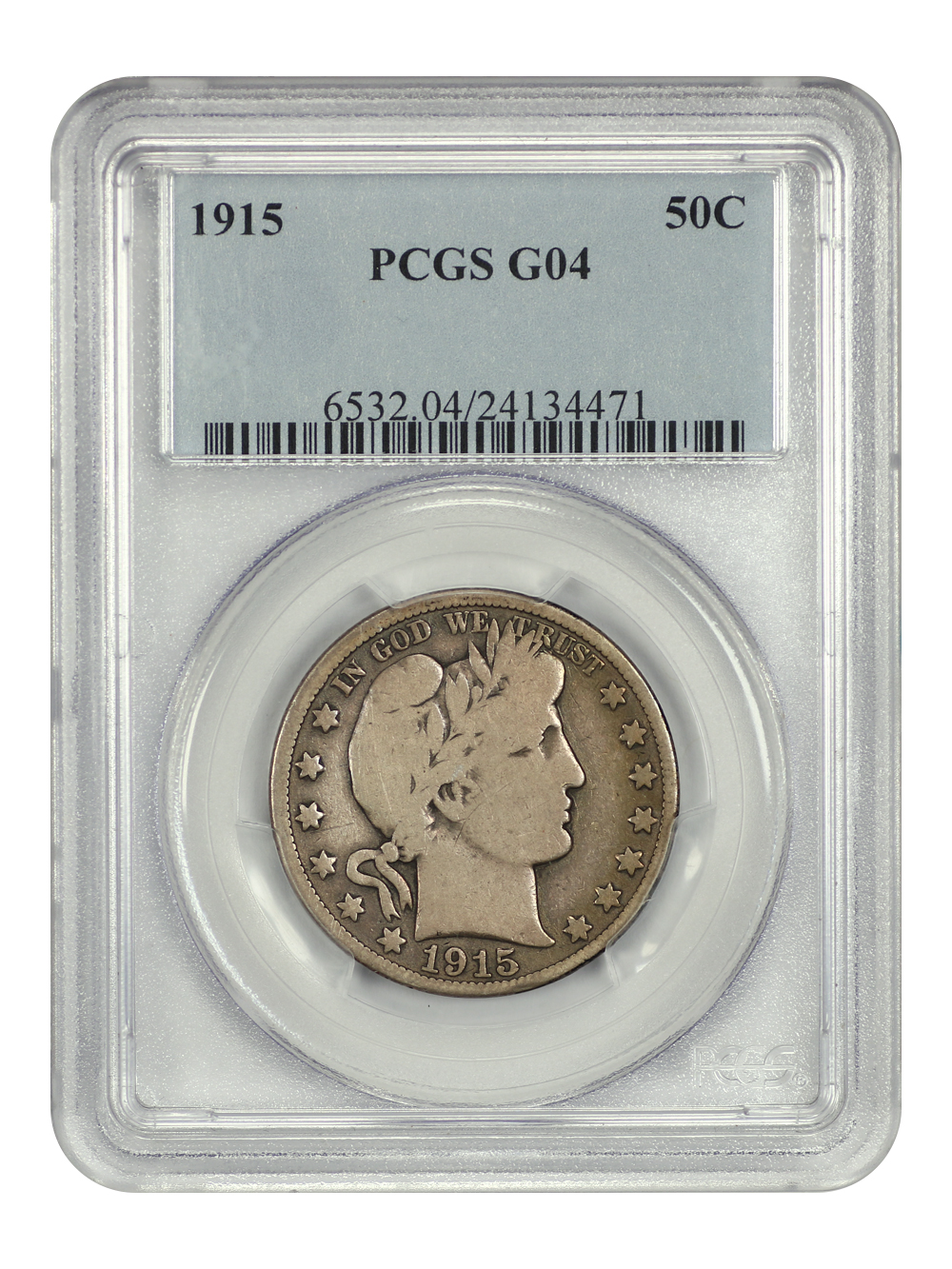 image for: 1915 50c PCGS G4