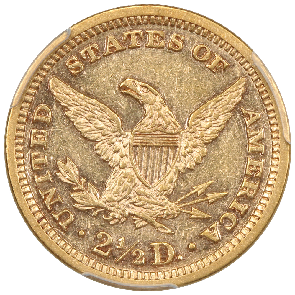 image for: 1883 $2 1/2 PCGS AU55