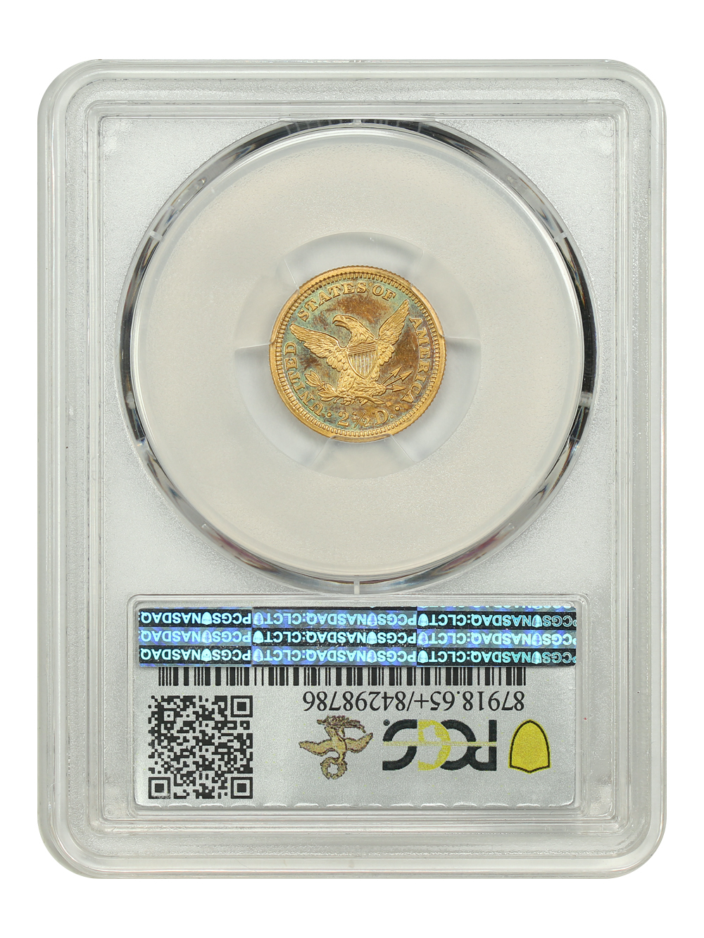 thumbnail for: 1892 $2 1/2 PCGS PR65 CAM
