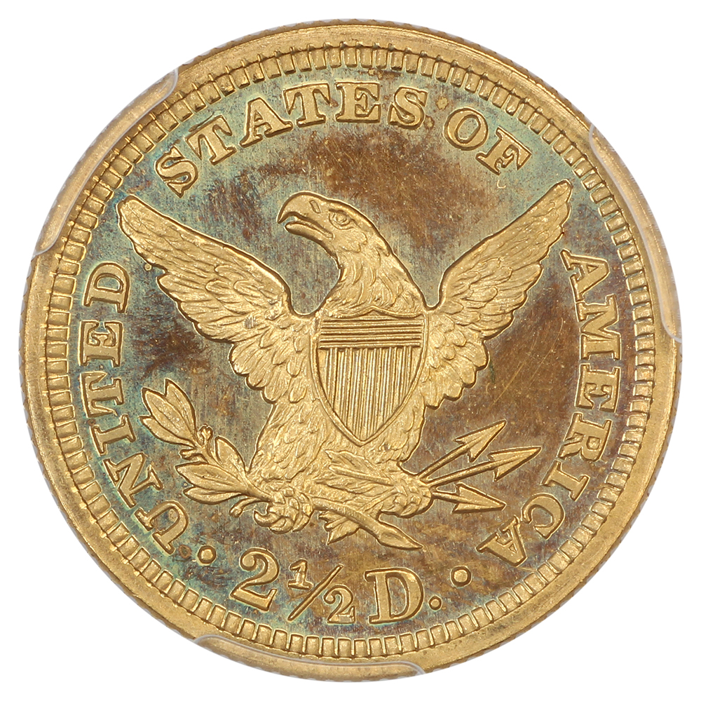 thumbnail for: 1892 $2 1/2 PCGS PR65 CAM