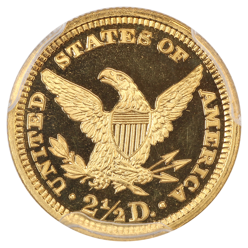 thumbnail for: 1900 $2 1/2 PCGS PR66 DCAM