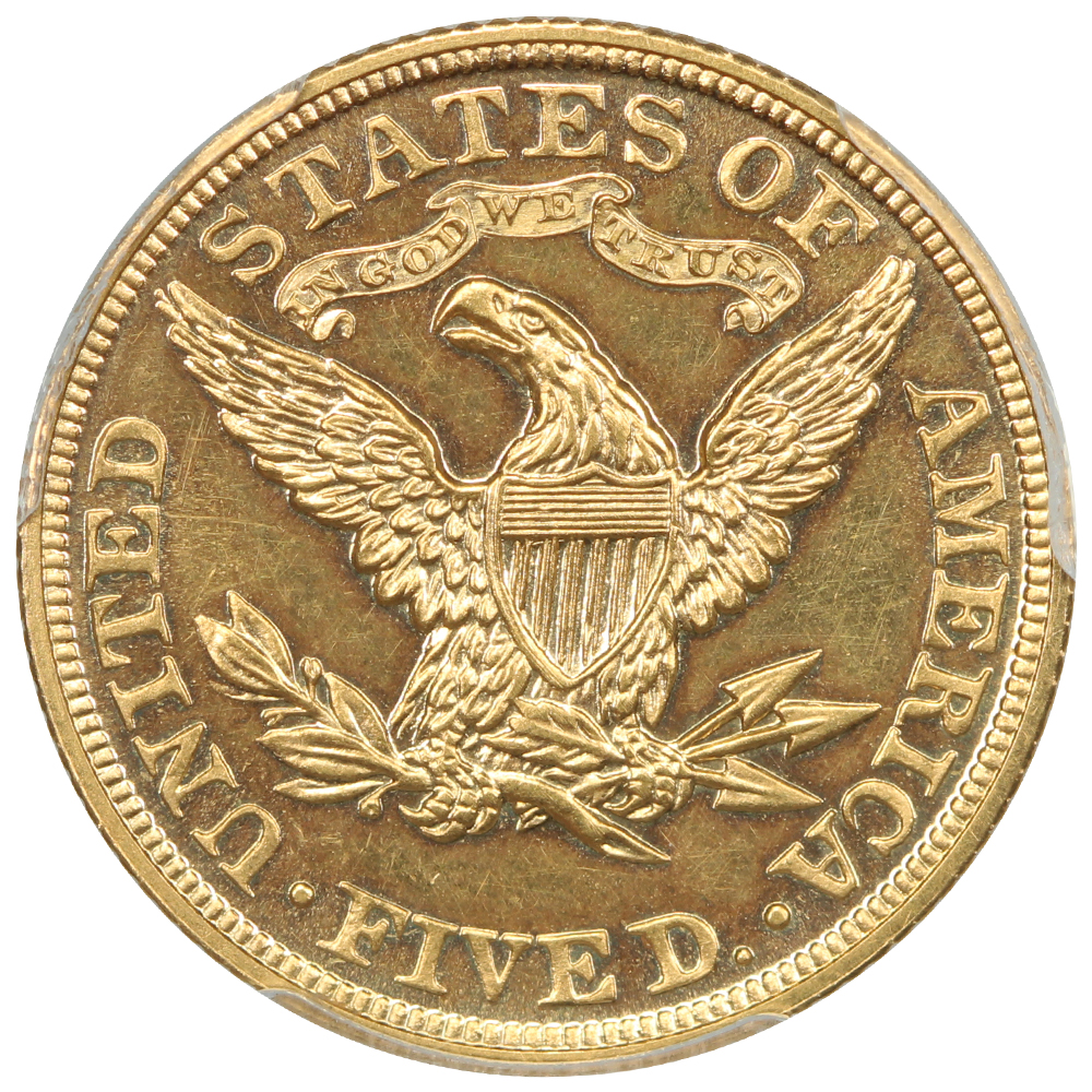 thumbnail for: 1906 $5  PCGS PR63