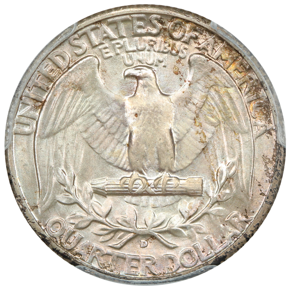 image for: 1934-D 25c PCGS MS67