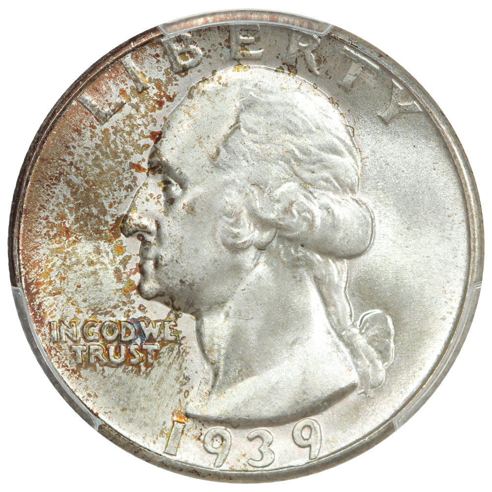 image for: 1939-D 25c PCGS MS67