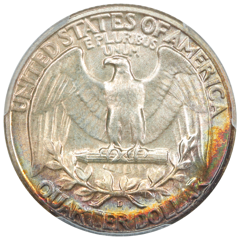 image for: 1957-D 25c PCGS MS67