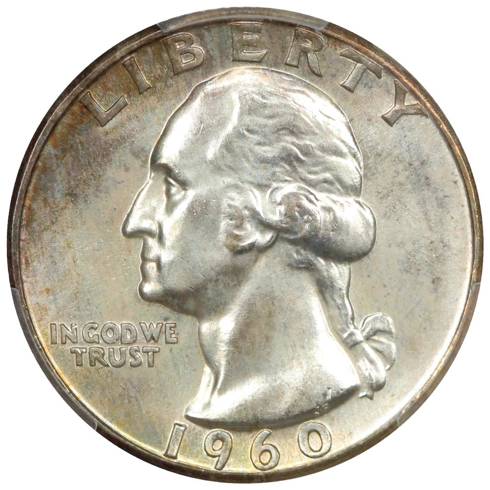 image for: 1960 25c PCGS MS67