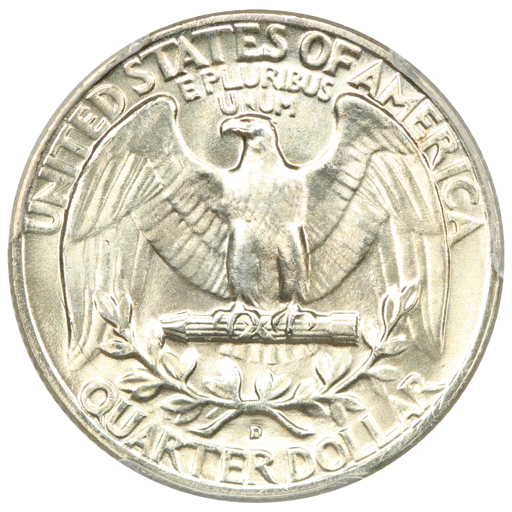 image for: 1961-D 25c PCGS MS67