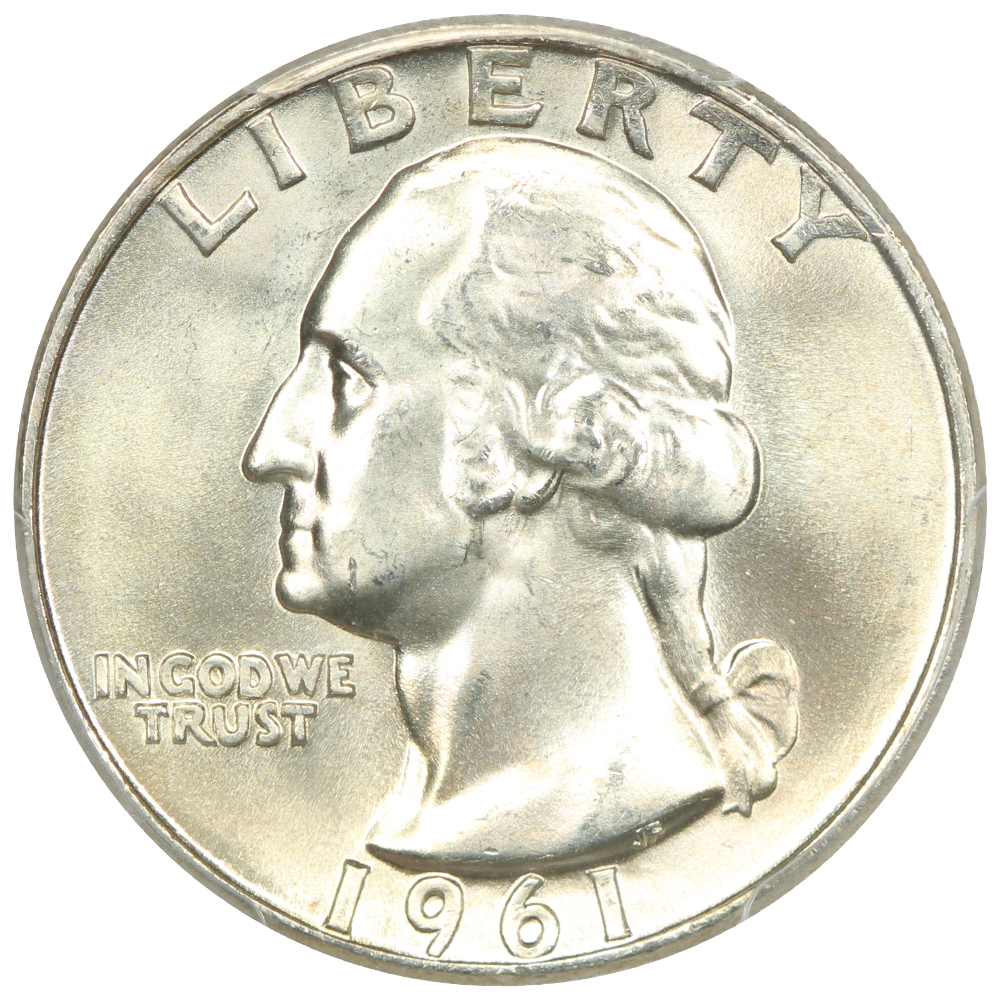 image for: 1961-D 25c PCGS MS67