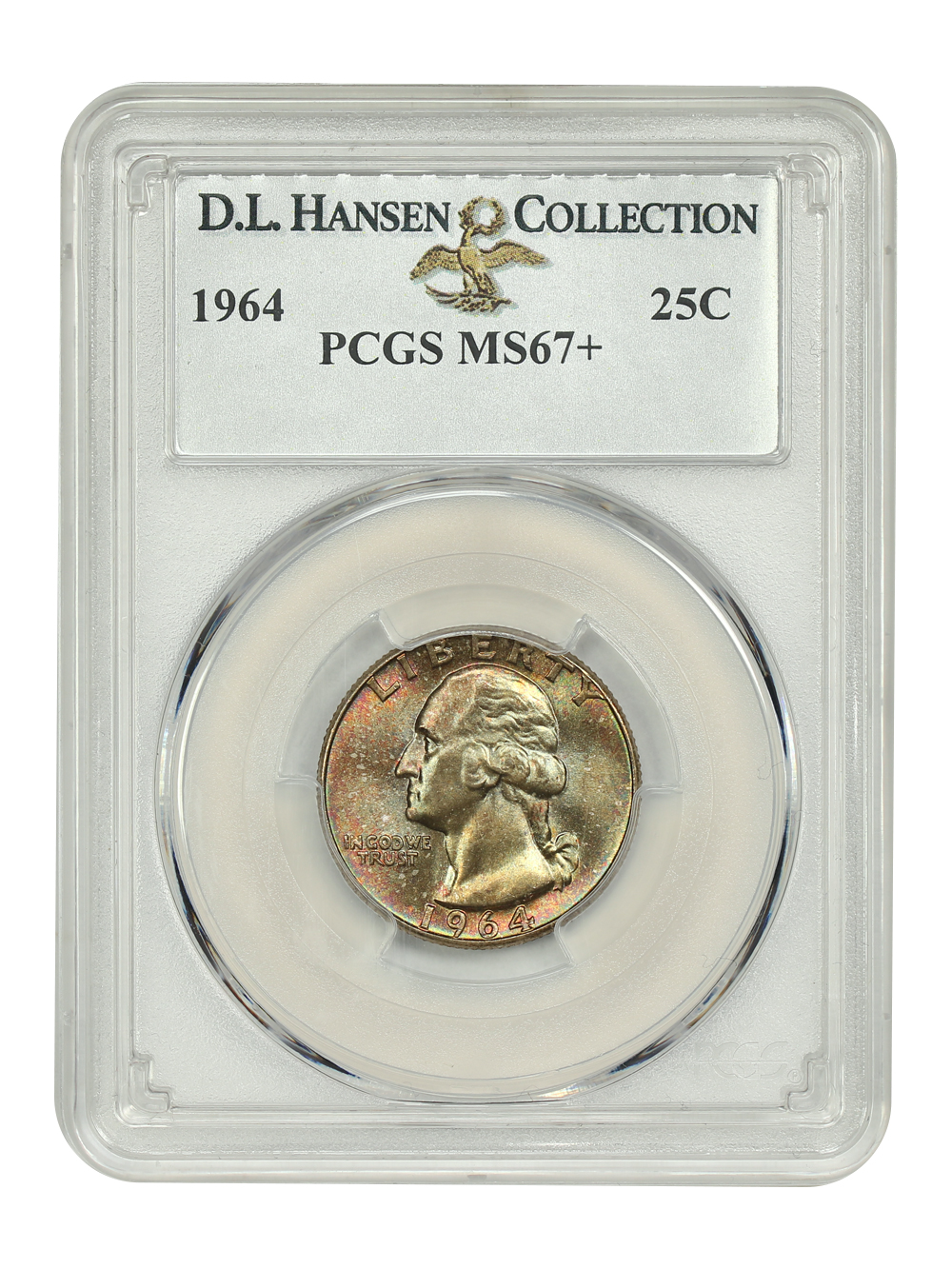 image for: 1964 25c PCGS MS67