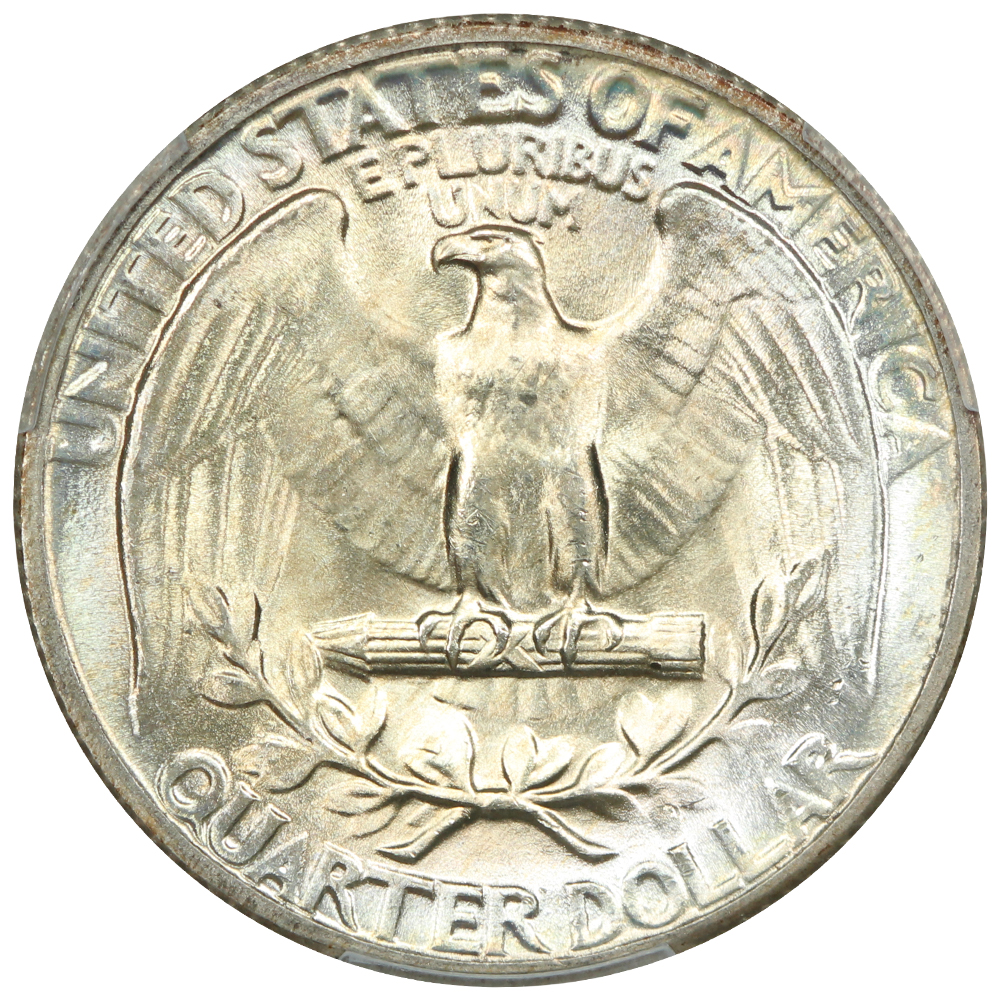 image for: 1934 Light Motto 25c PCGS MS67