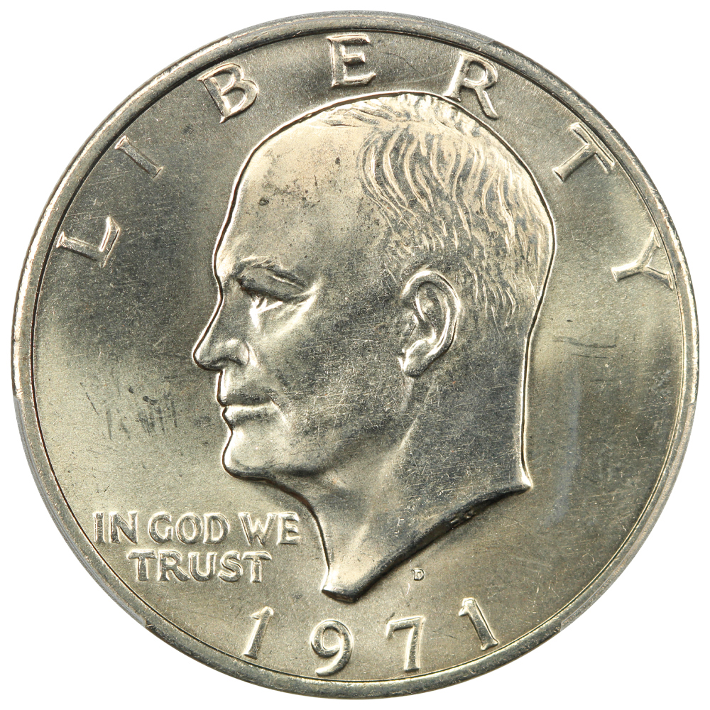 image for: 1971-D $1 PCGS MS67