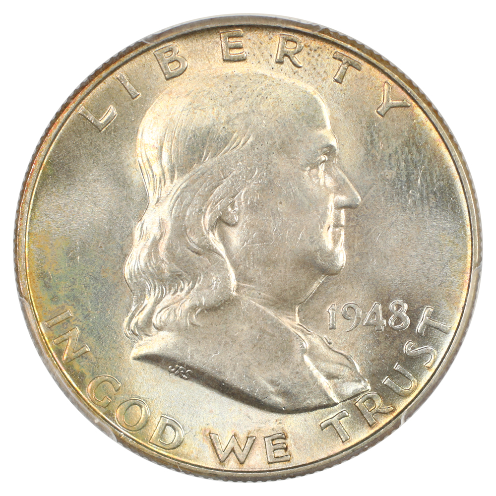 image for: 1948 50c PCGS MS64 FBL
