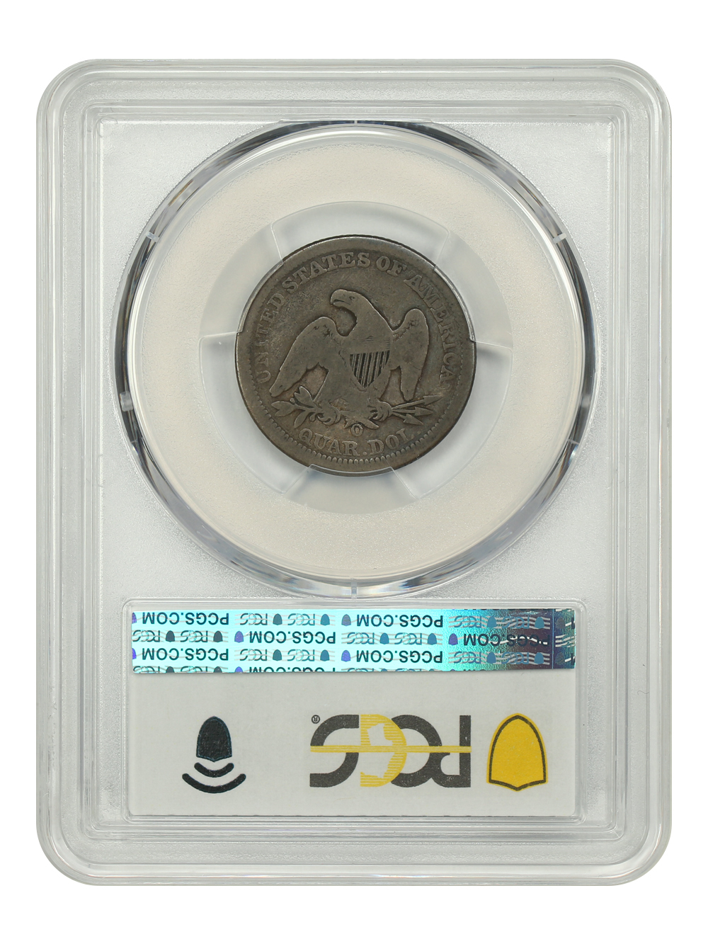 image for: 1857-O 25c PCGS VG8