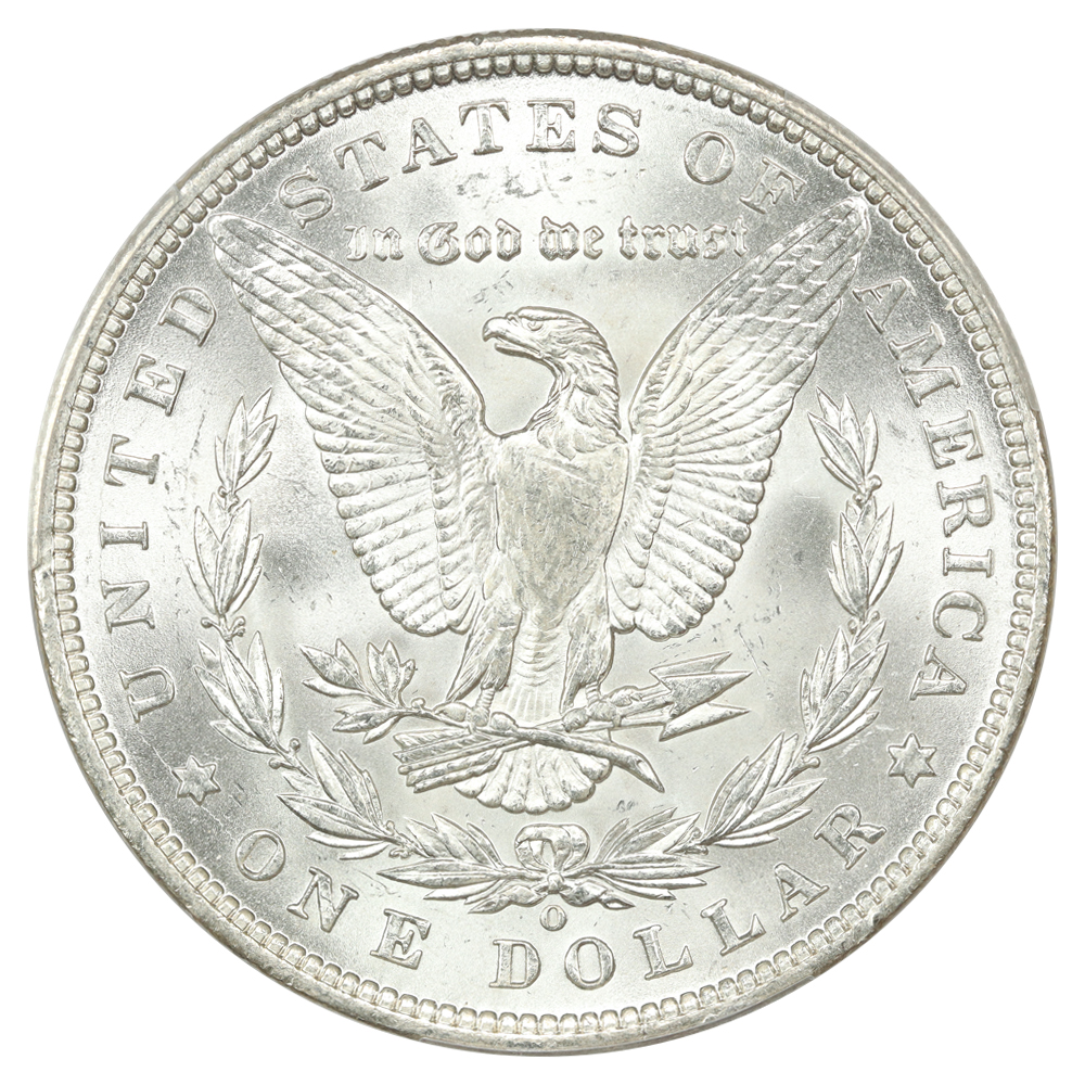 image for: 1887-O $1  PCGS MS63