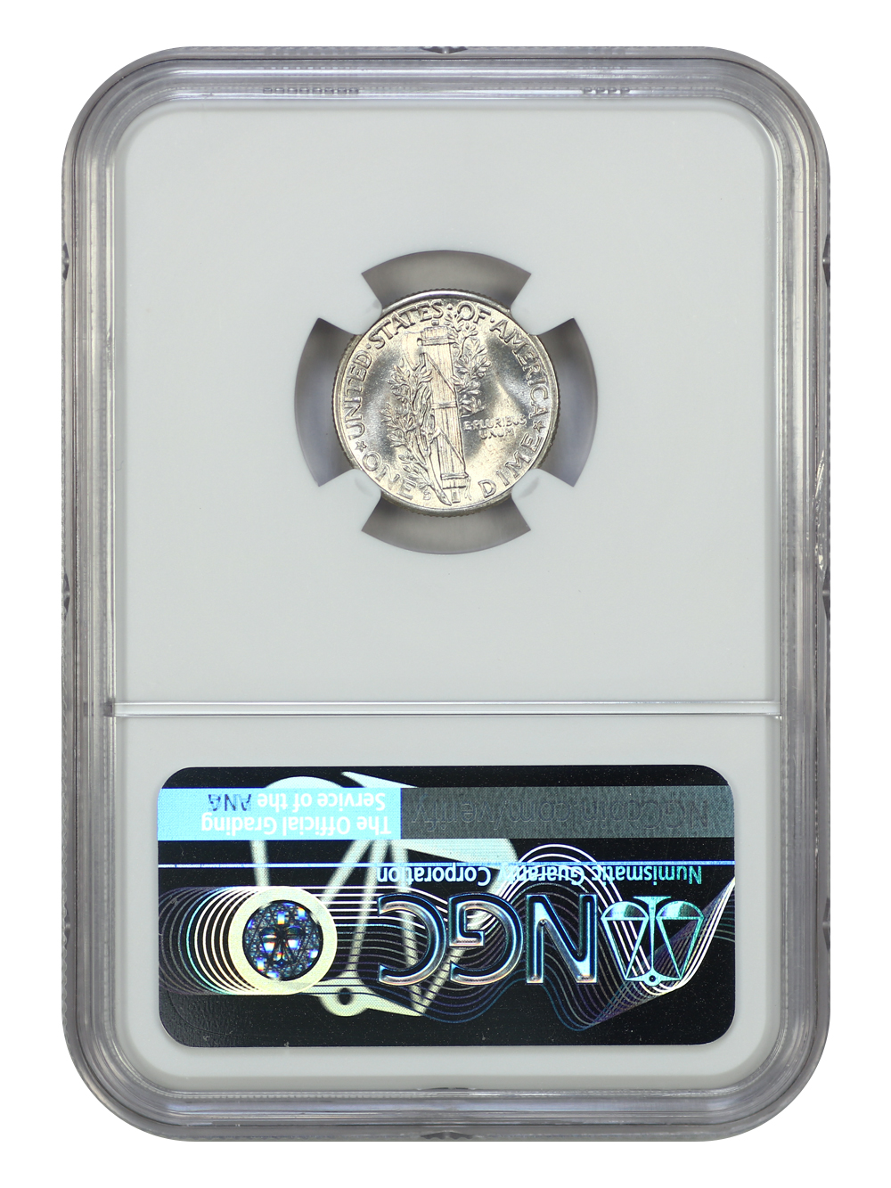 image for: 1943-D 10c NGC MS65 FB