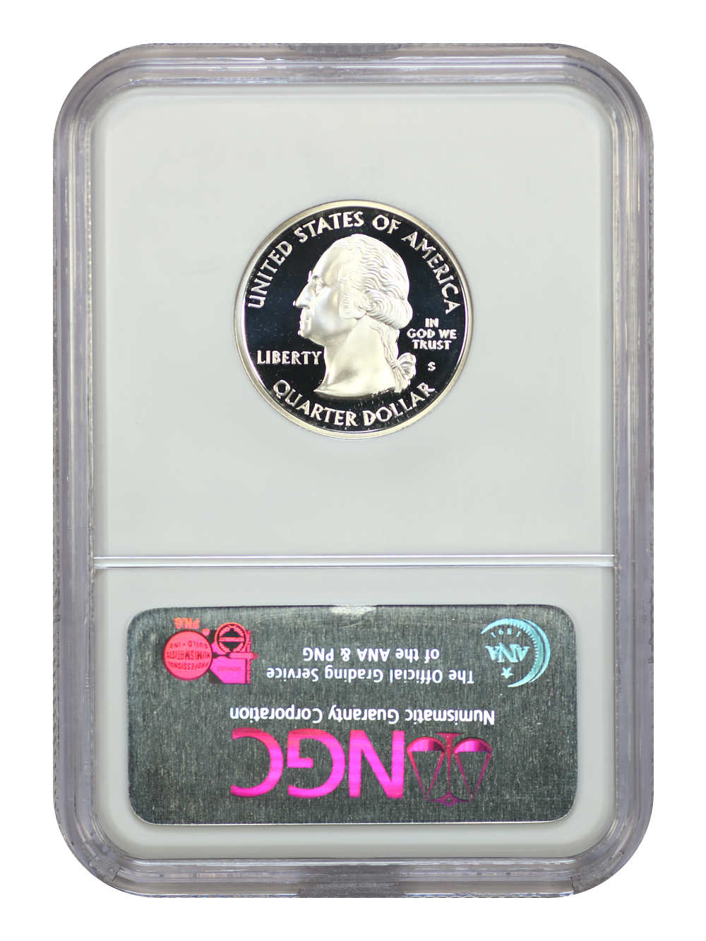 image for: 2007-S Utah, Silver 25c NGC PR70 DCAM
