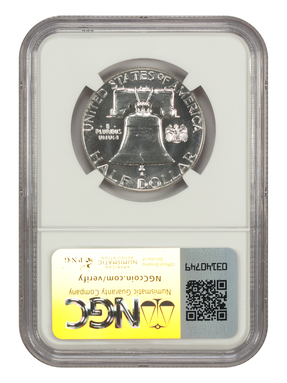 image for: 1962 50c NGC PR68