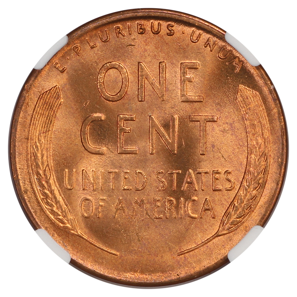 image for: 1946-S 1c NGC MS67 RD