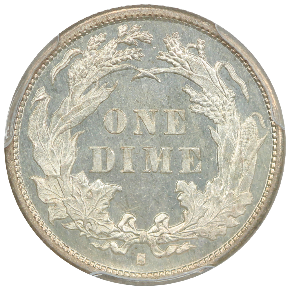 image for: 1884-S 10c PCGS MS66 PL