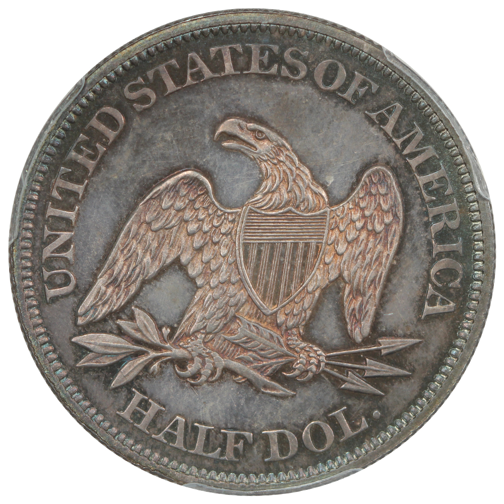 image for: 1861 50c PCGS PR65