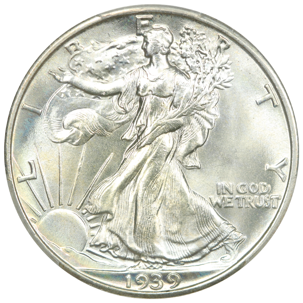 image for: 1939-S 50c PCGS MS67