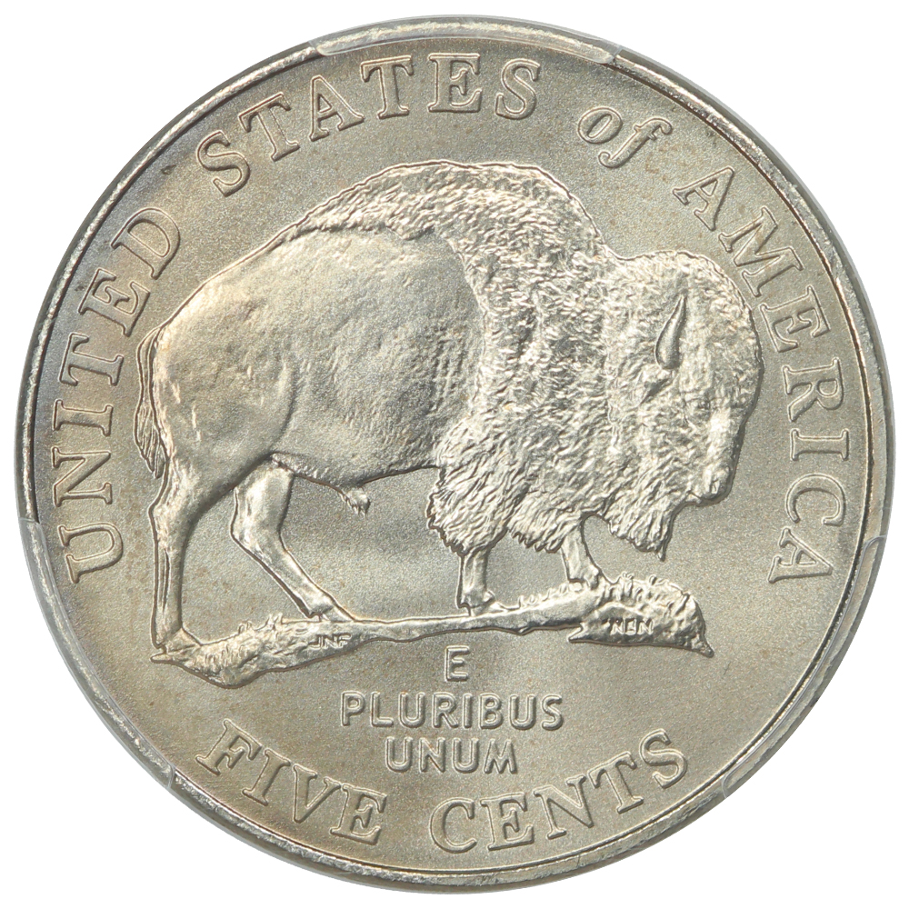 image for: 2005-P American Bison, Satin Finish 5c PCGS MS68
