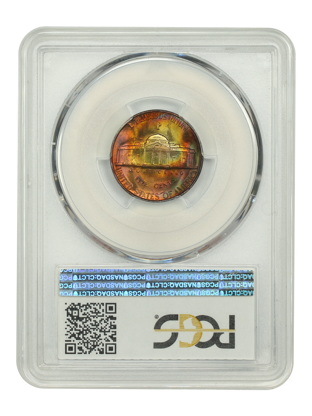 image for: 1945-P Silver 5c PCGS MS67
