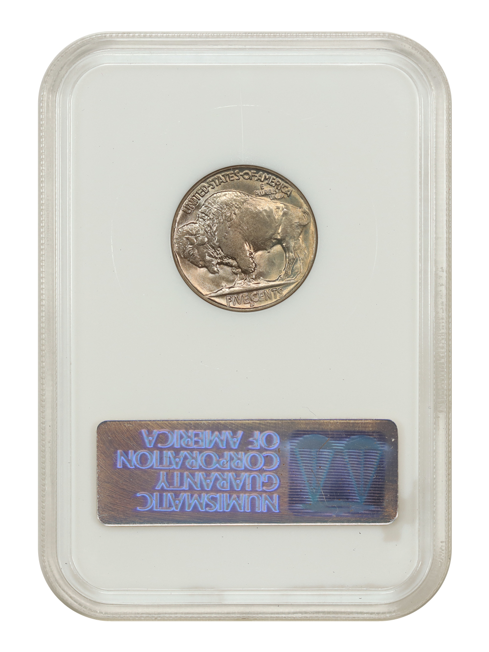 image for: 1938-D Buffalo 5c NGC MS66