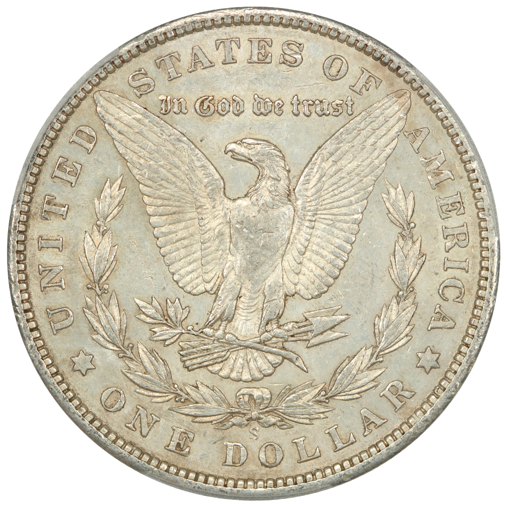 image for: 1900-S $1 PCGS AU53