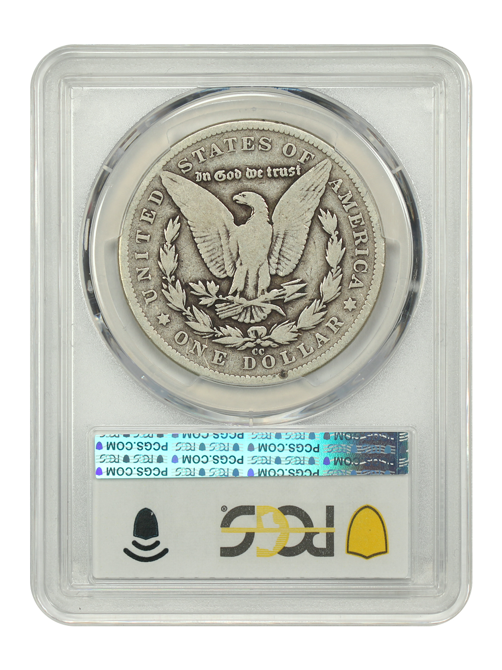 image for: 1890-CC $1  PCGS VG8