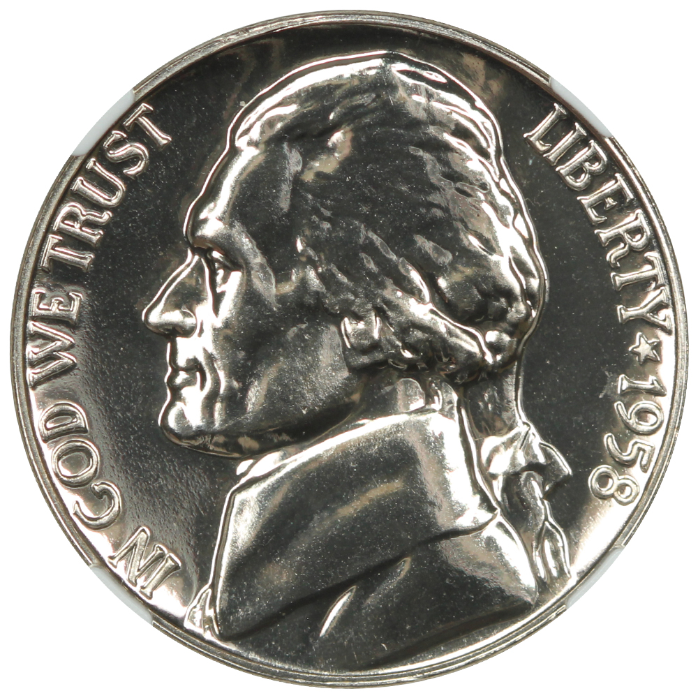 image for: 1958 5c NGC PR69