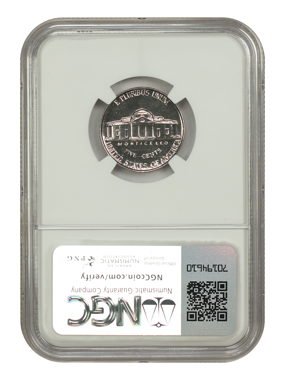 image for: 1958 5c NGC PR69