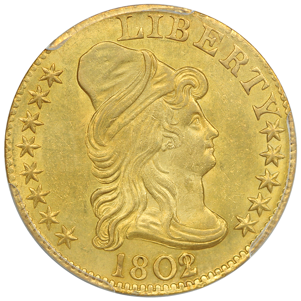 image for: 1802/1 $5  PCGS MS64