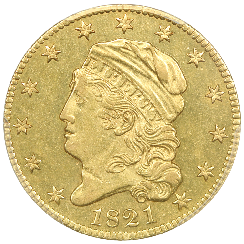 image for: 1821 $5 PCGS AU55