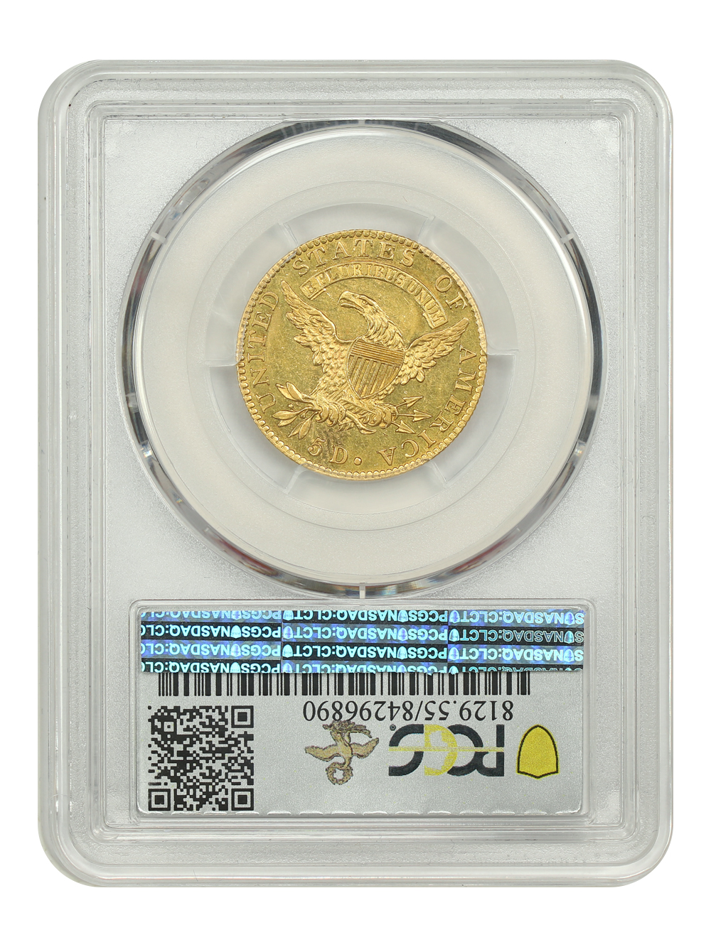 image for: 1821 $5 PCGS AU55