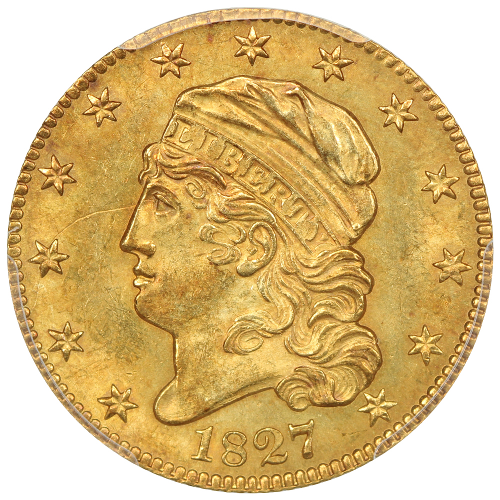 image for: 1827 $5 PCGS MS63