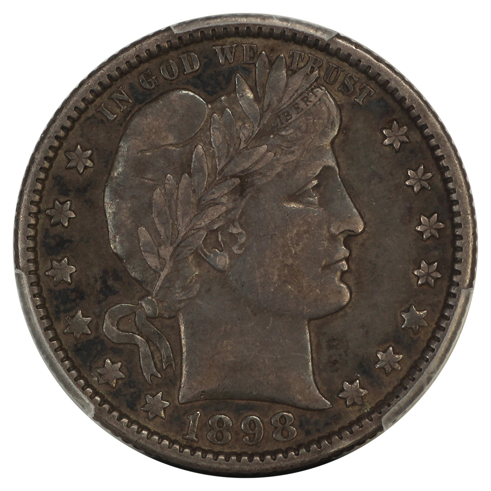 image for: 1898-O 25c PCGS VF35
