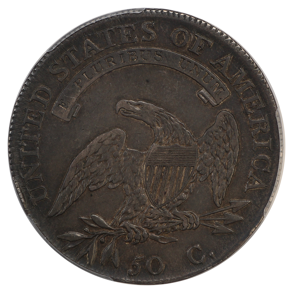 image for: 1808/7 50c PCGS XF40