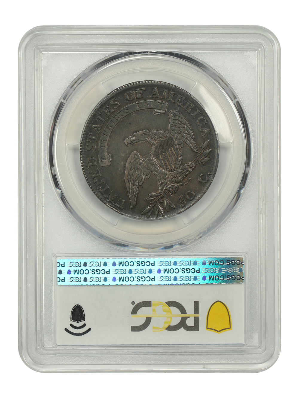 image for: 1808/7 50c PCGS XF40