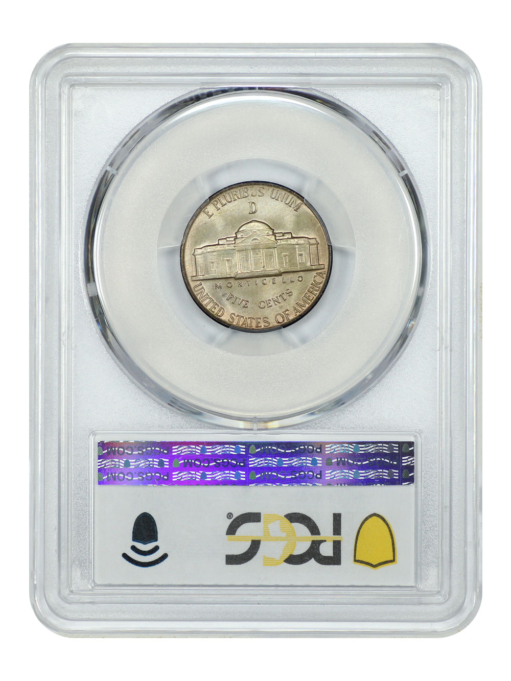 image for: 1944-D Silver 5c PCGS MS66