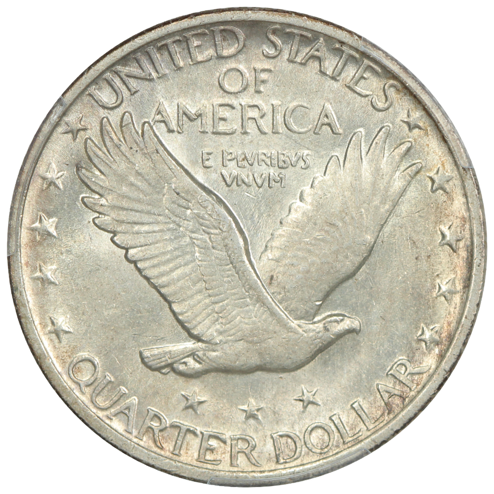 image for: 1920 25c PCGS AU58