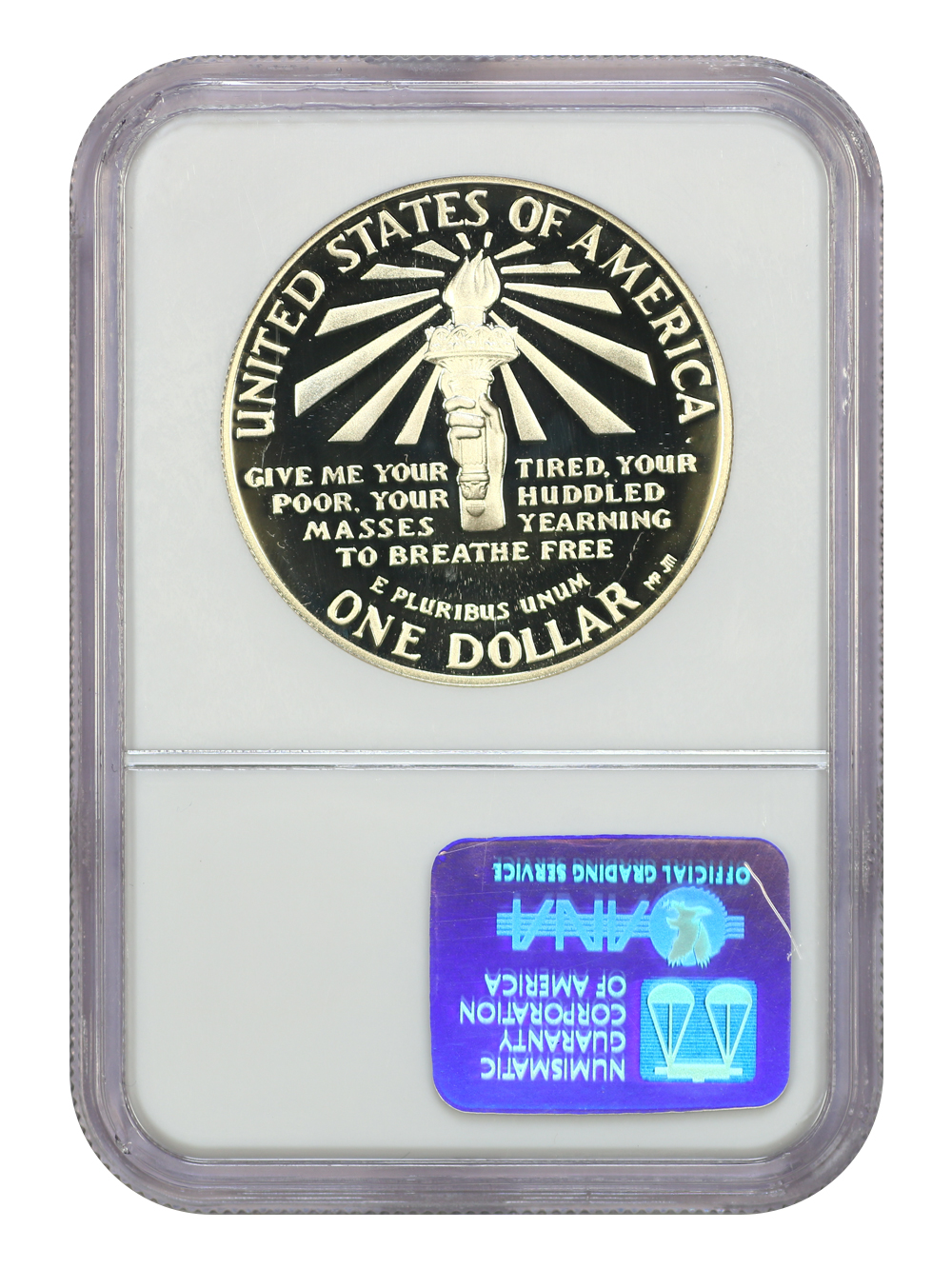 image for: 1986-S Statue of Liberty $1  NGC PR70 DCAM