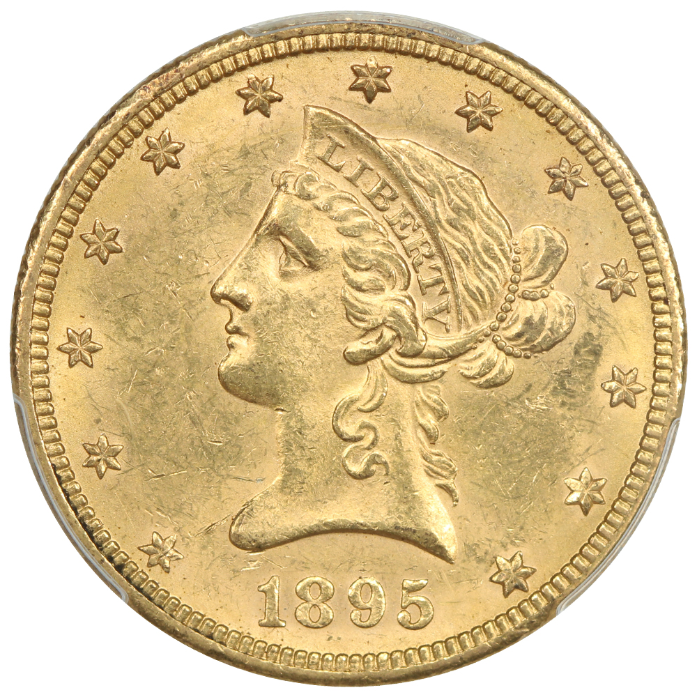 image for: 1895-O $10  PCGS MS63
