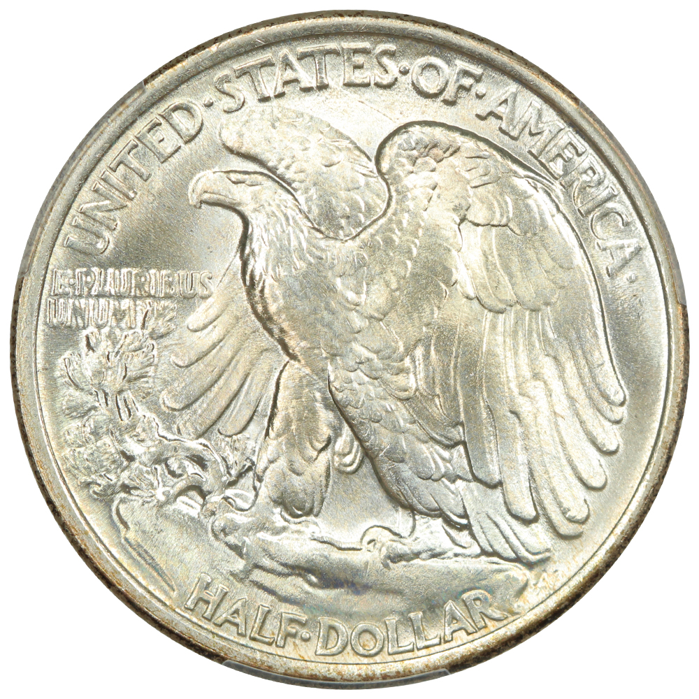 image for: 1934 50c PCGS MS66